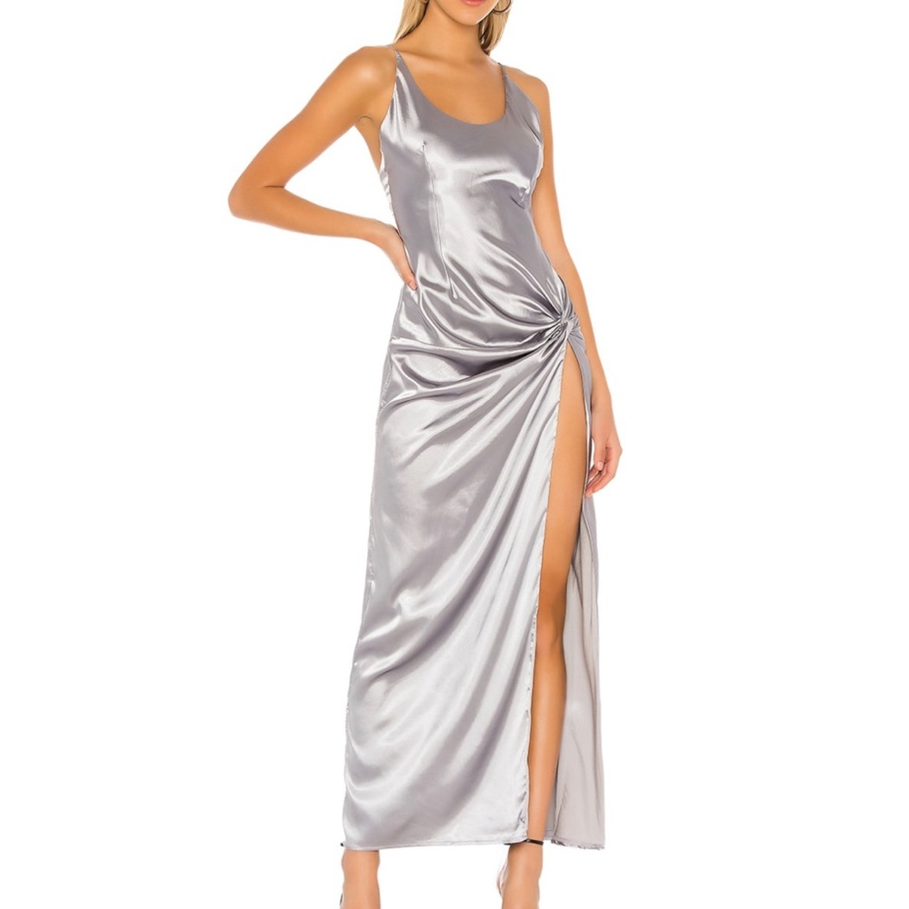 Revolve - Superdown Silver Dress